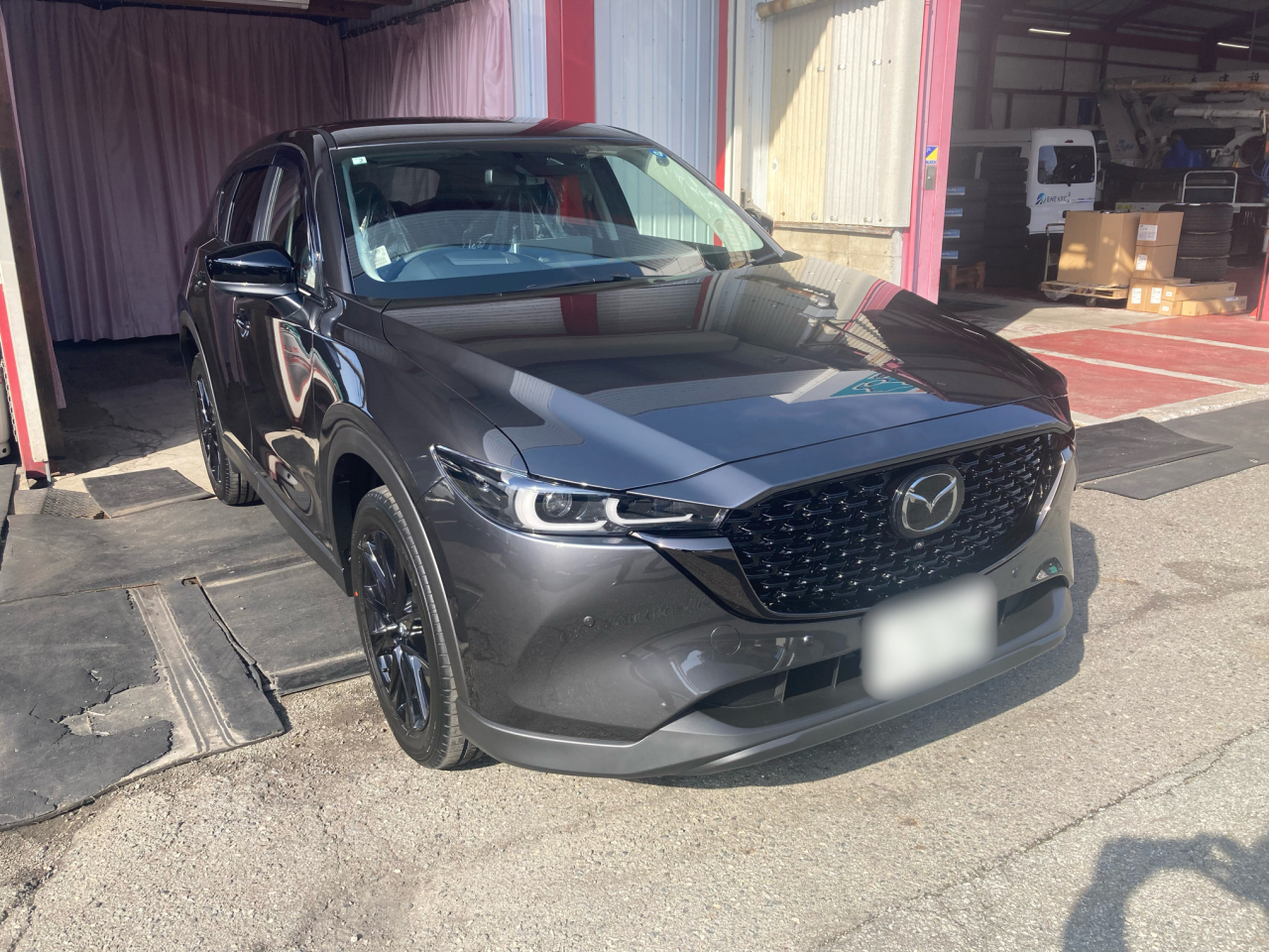 新車　マツダCX-5　納車いたしました！