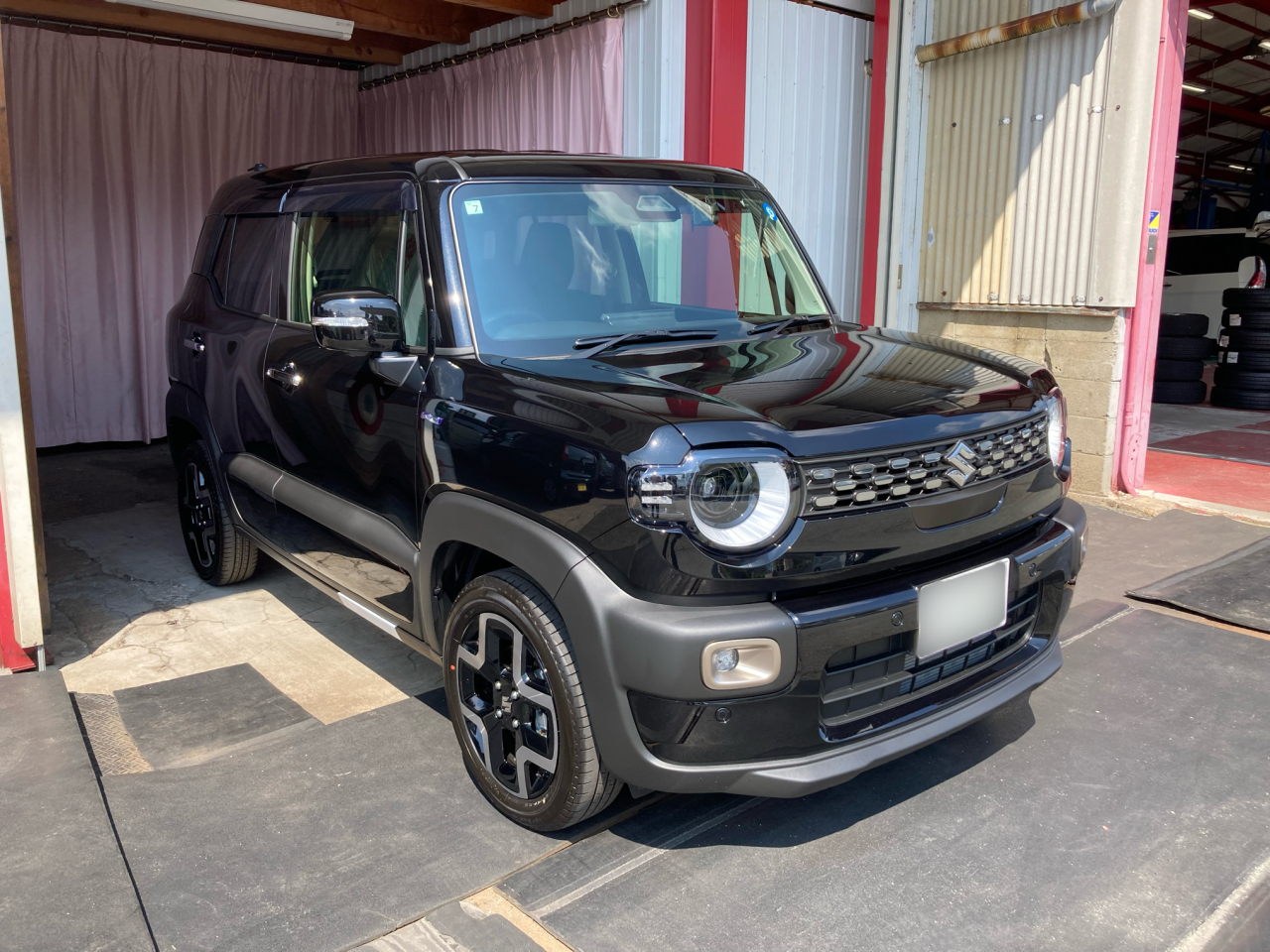 新車　スズキクロスビー　納車しました！